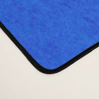 Blue abstract shapes N01 Desk Mat Gallery Image 4