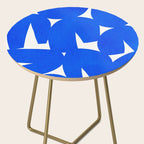 Blue abstract shapes N01 Side Table Gallery Image 2