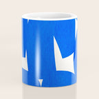 Blue abstract shapes N01 Coffee Mug Gallery Image 4