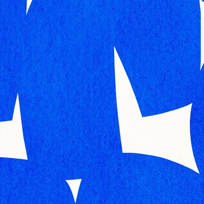 Blue abstract shapes N01 Coffee Mug Gallery Image 2