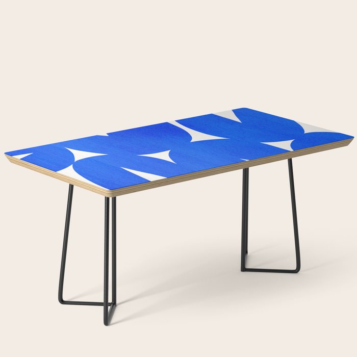 Blue abstract shapes N01 Coffee Table Gallery Image 1