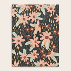 Kate Floral Dark Pattern Notebook Gallery Image 4