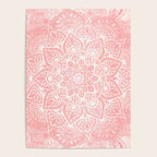 Mandala, Yoga Love, Coral, Wall Art Boho Poster Gallery Image 4