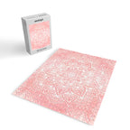 Mandala, Yoga Love, Coral, Wall Art Boho Jigsaw Puzzle Gallery Image 2