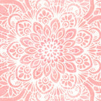 Mandala, Yoga Love, Coral, Wall Art Boho Coffee Mug Gallery Image 2