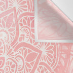 Mandala, Yoga Love, Coral, Wall Art Boho Wall Tapestry Gallery Image 3