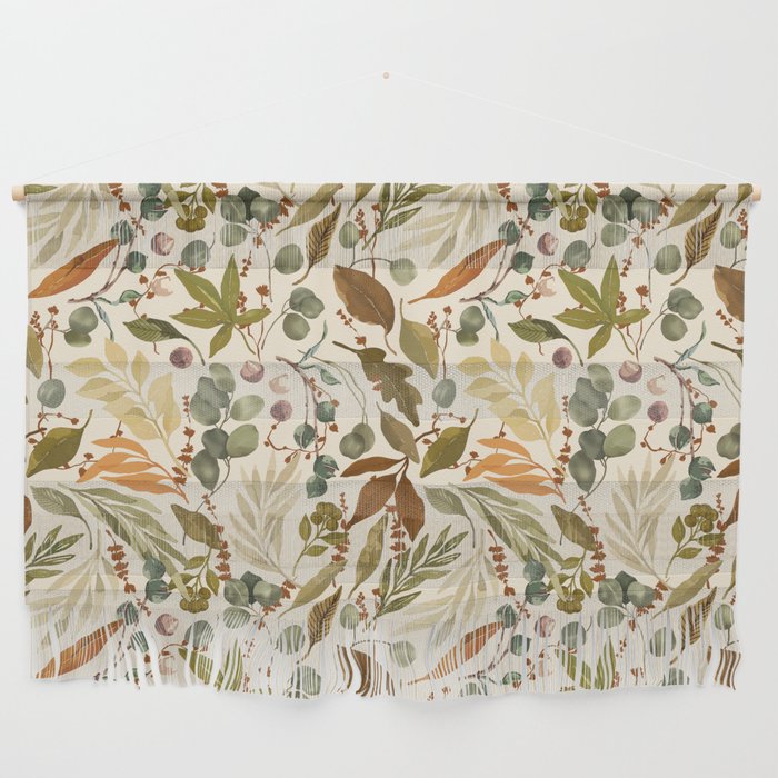 Fall leafy nature B Wall Hanging Gallery Image 1