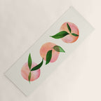 Abstract Watercolor Fruit Shapes Yoga Mat Gallery Image 1