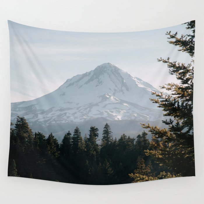 Mount Hood XIV Wall Tapestry Gallery Image 4