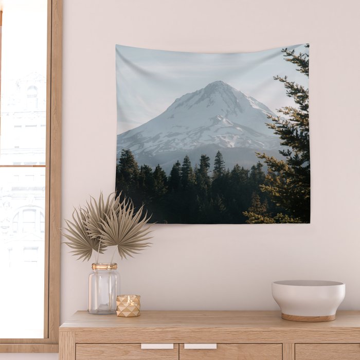 Mount Hood XIV Wall Tapestry Gallery Image 2