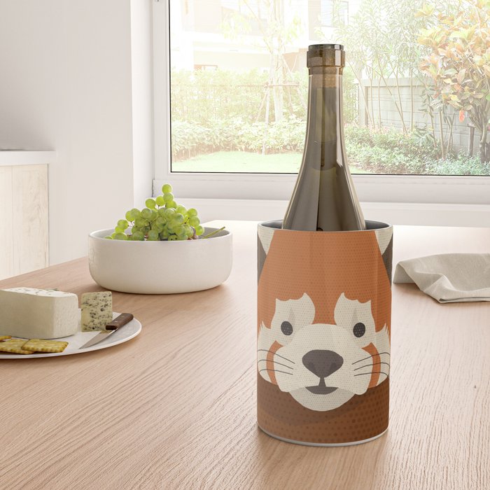 Whimsy Red Panda Wine Chiller Gallery Image 4