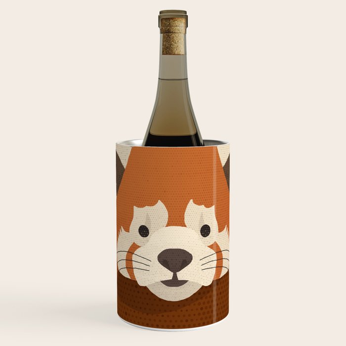 Whimsy Red Panda Wine Chiller Gallery Image 1