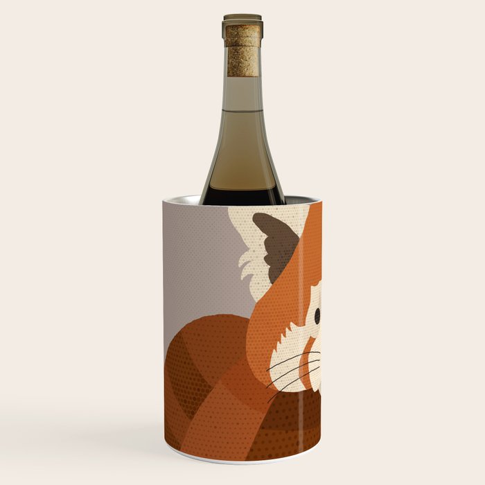 Whimsy Red Panda Wine Chiller Gallery Image 2