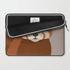 Whimsy Red Panda Laptop Sleeve Gallery Image 2