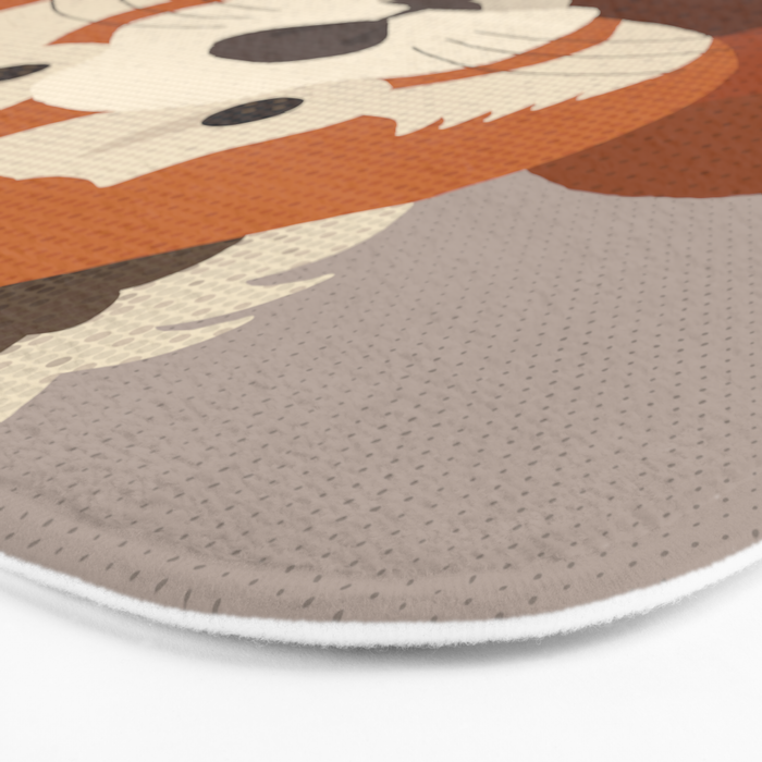 Whimsy Red Panda Bath Mat Gallery Image 3