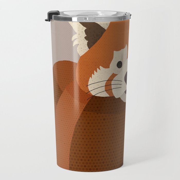 Whimsy Red Panda Travel Mug Gallery Image 3