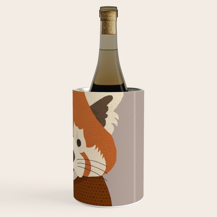 Whimsy Red Panda Wine Chiller Gallery Image 3