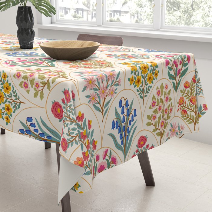 Heritage Garden - Light Spring Tablecloth Gallery Image 3
