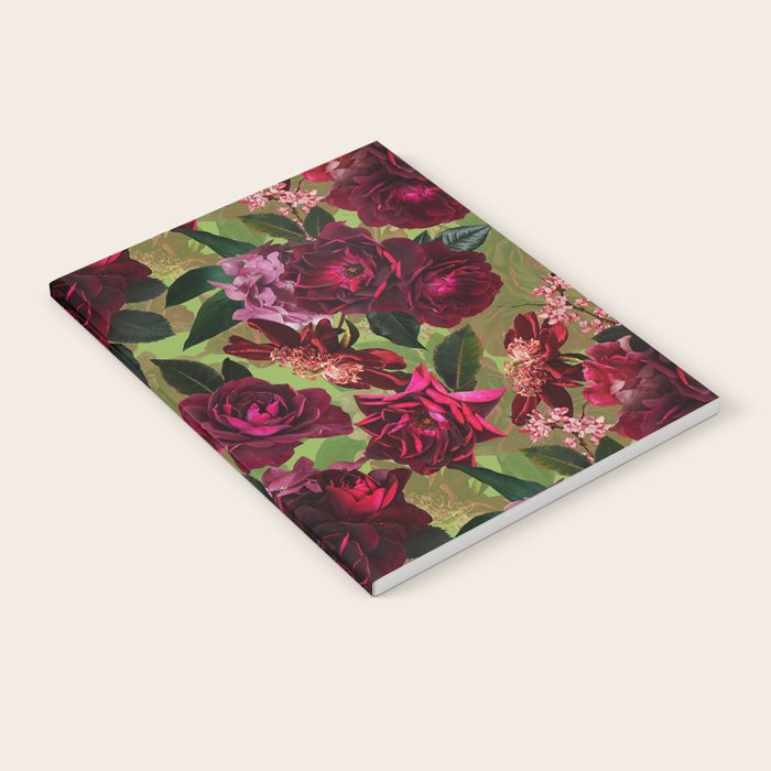 Vintage & Shabby Chic - Botanical Roses Summer Garden   Notebook Gallery Image 1