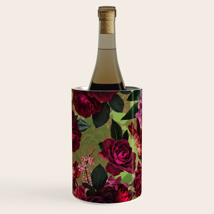 Vintage & Shabby Chic - Botanical Roses Summer Garden   Wine Chiller Gallery Image 1