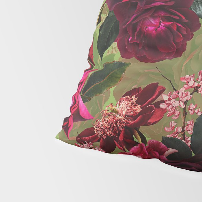 Vintage & Shabby Chic - Botanical Roses Summer Garden   Pillow Sham Gallery Image 4
