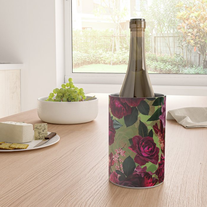 Vintage & Shabby Chic - Botanical Roses Summer Garden   Wine Chiller Gallery Image 4