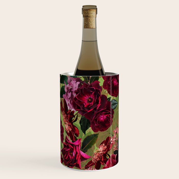 Vintage & Shabby Chic - Botanical Roses Summer Garden   Wine Chiller Gallery Image 2