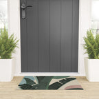 Modern jungle shapes Welcome Mat Gallery Image 3