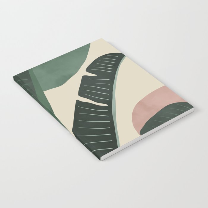 Modern jungle shapes Notebook Gallery Image 2