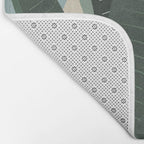 Modern jungle shapes Bath Mat Gallery Image 2