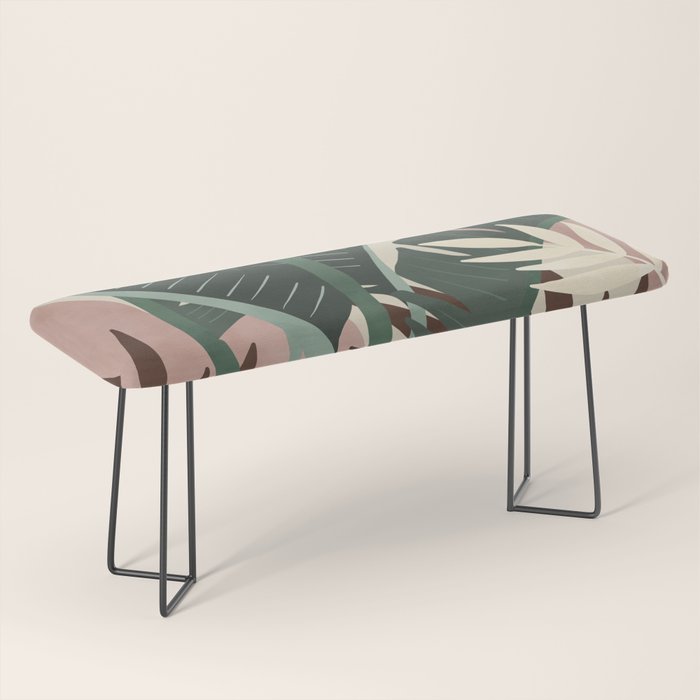 Modern jungle shapes Bench Gallery Image 1
