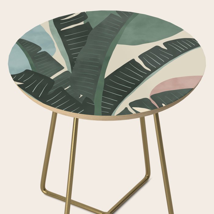 Modern jungle shapes Side Table Gallery Image 2