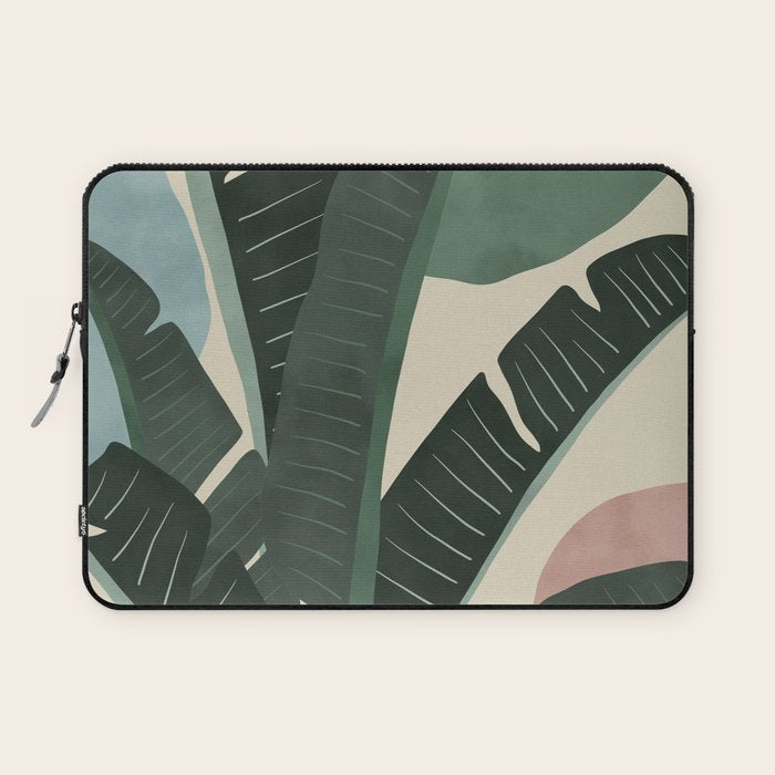 Modern jungle shapes Laptop Sleeve Gallery Image 1