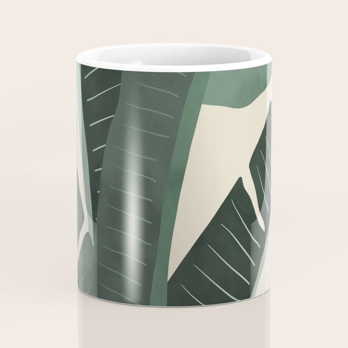 Modern jungle shapes Coffee Mug Gallery Image 4