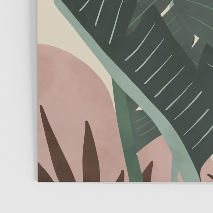 Modern jungle shapes Poster Gallery Image 3