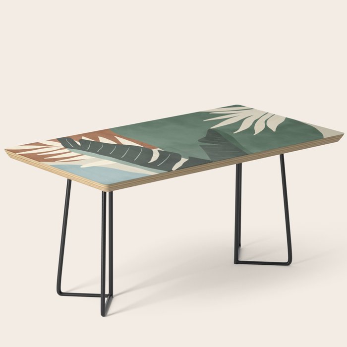 Modern jungle shapes Coffee Table Gallery Image 1