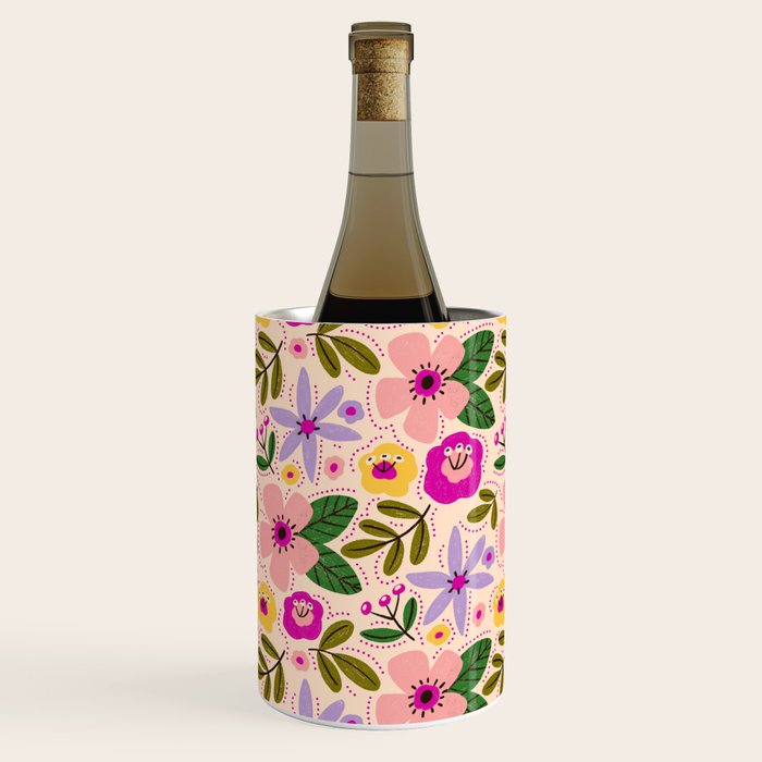 Spring / Summer Modern Floral  Wine Chiller Gallery Image 2