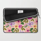 Spring / Summer Modern Floral  Laptop Sleeve Gallery Image 2