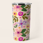 Spring / Summer Modern Floral  Travel Mug Gallery Image 1