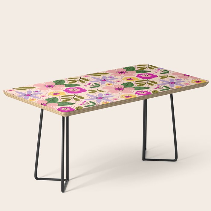 Spring / Summer Modern Floral  Coffee Table Gallery Image 1