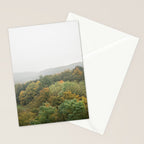 Autumn Forest Canopy | Serene Landscape Photography Stationery Card Gallery Image 2