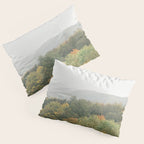 Autumn Forest Canopy | Serene Landscape Photography Pillow Sham Gallery Image 3