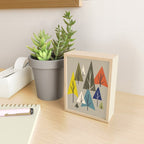 Multicolor Pines Mini Art Print Gallery Image 2