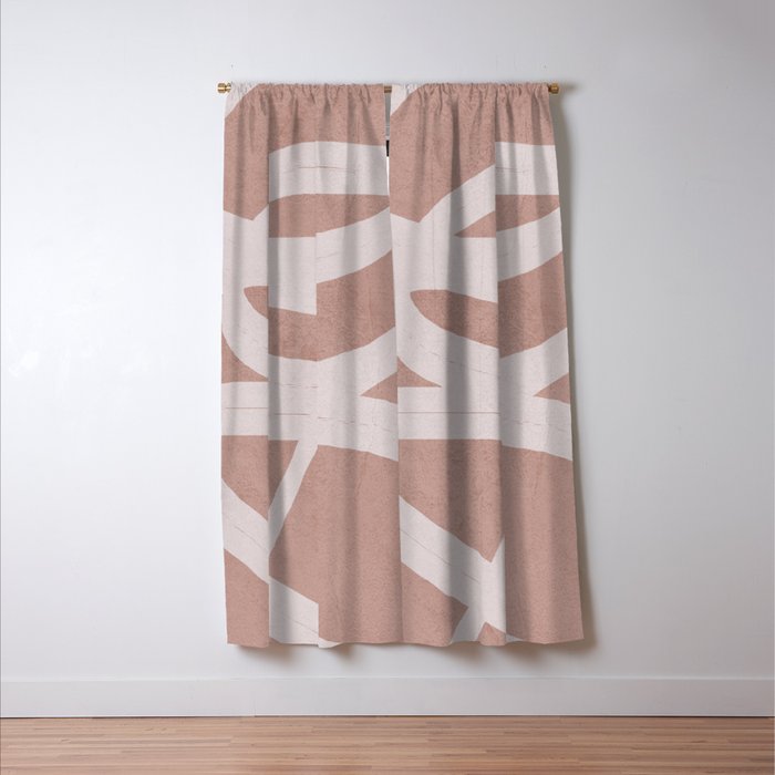 Abstract Flow III Window Curtain Gallery Image 3