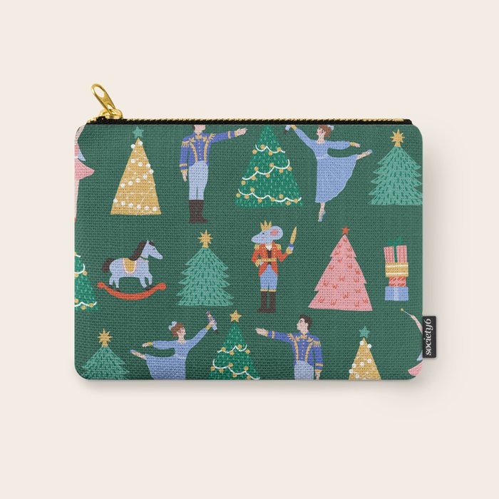Nutcracker Pattern Carry All Pouch Gallery Image 1