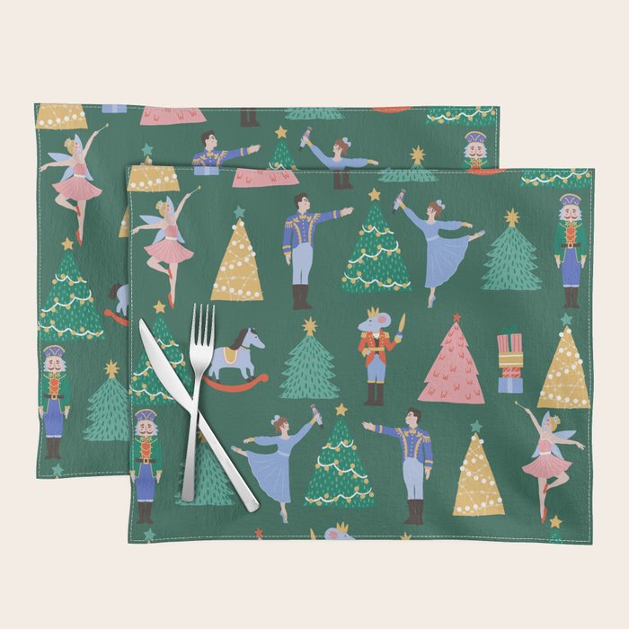 Nutcracker Pattern Placemat Gallery Image 1