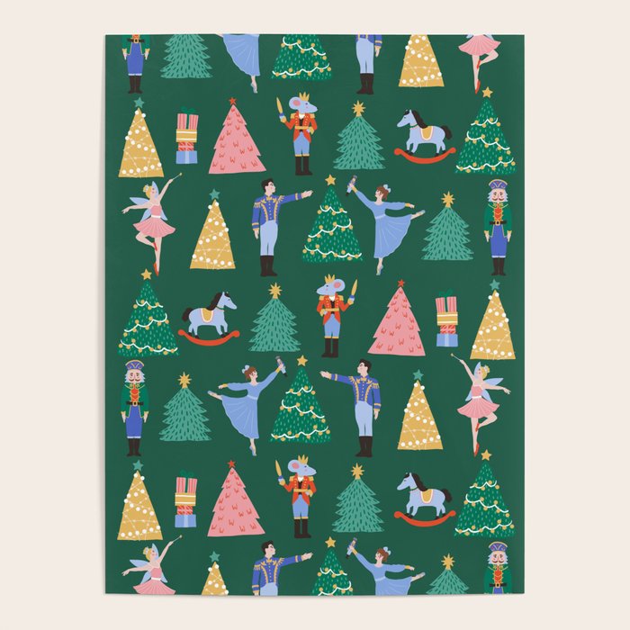 Nutcracker Pattern Poster Gallery Image 4