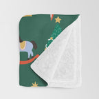 Nutcracker Pattern Throw Blanket Gallery Image 3
