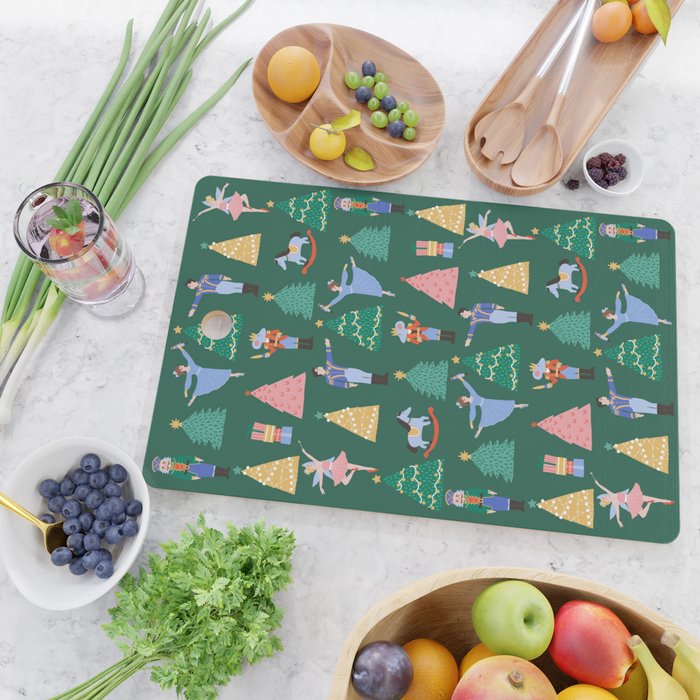 Nutcracker Pattern Cutting Board Gallery Image 2