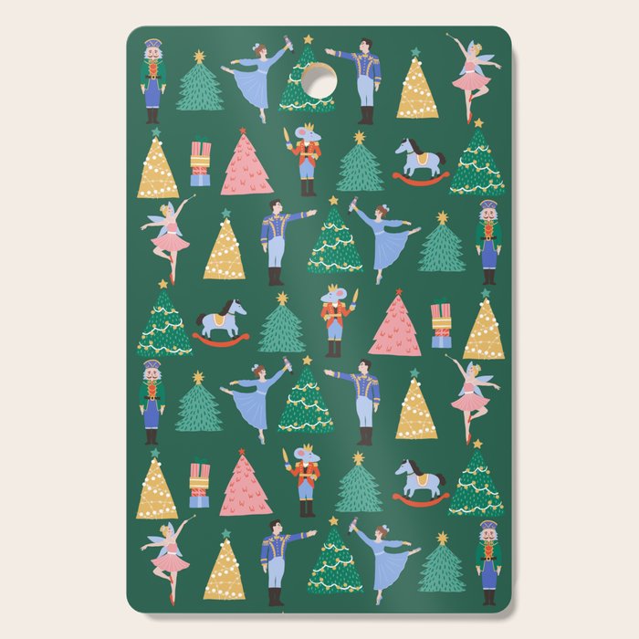 Nutcracker Pattern Cutting Board Gallery Image 1